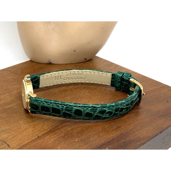 Tiffany & Co. Women's Watch 14K Yellow Gold Case Swiss Quartz White Dial 18mm - Picture 7 of 12